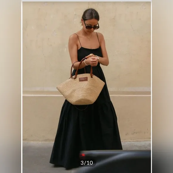 #269 Commense Elegant Black Maxi Dress