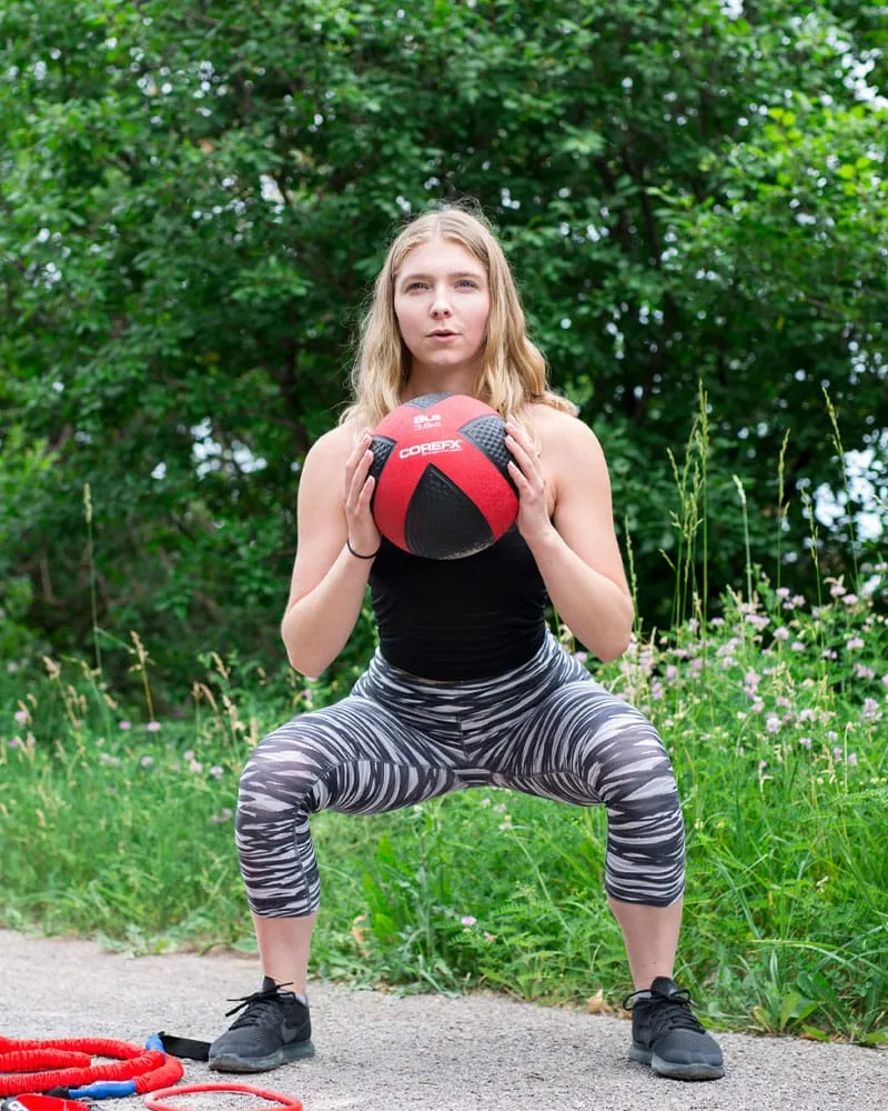 360 Conditioning CFX Rubber Medicine Ball - 8LB