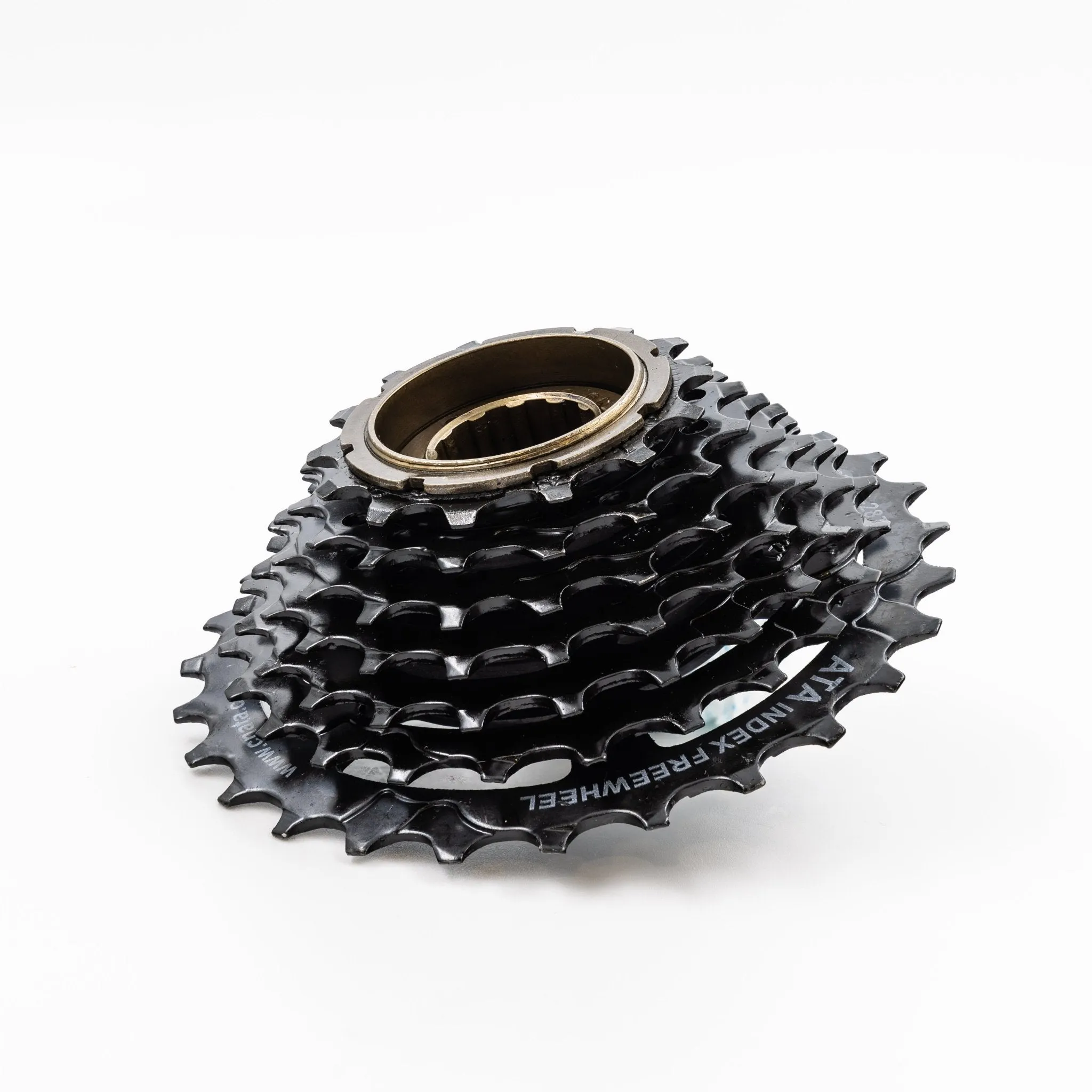 7 Speed 14-28T Indexed Freewheel Shimano Compatible Cassette Black Rust-Proof