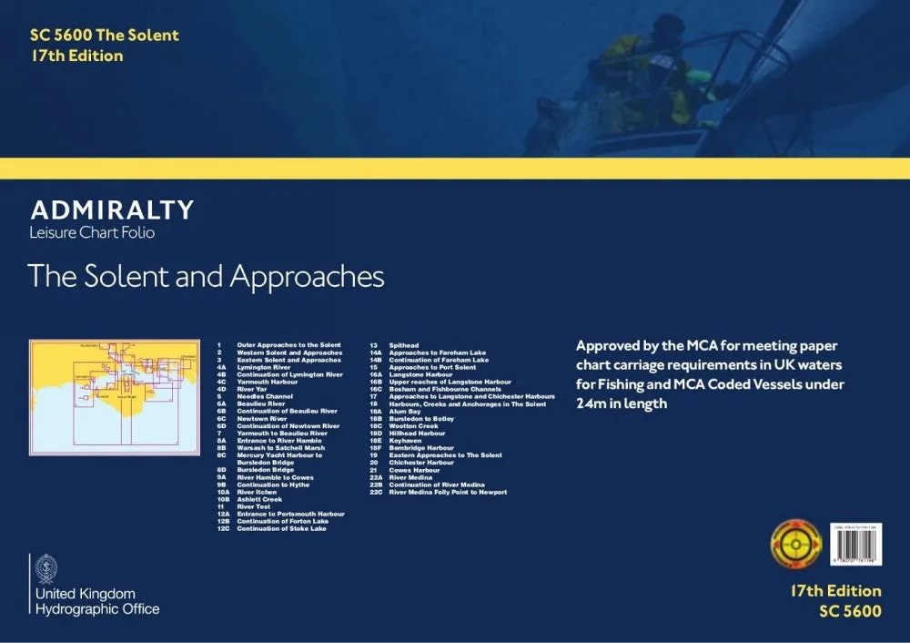 Admiralty SC5600 Solent & Approaches Folio