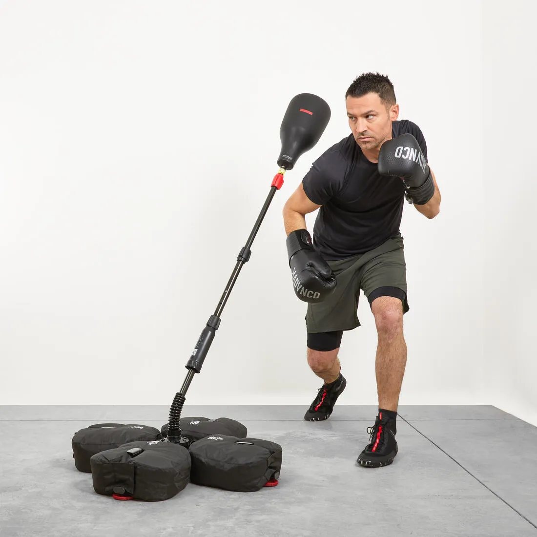 Adult Adjustable Speed Bag with Reflex Stand