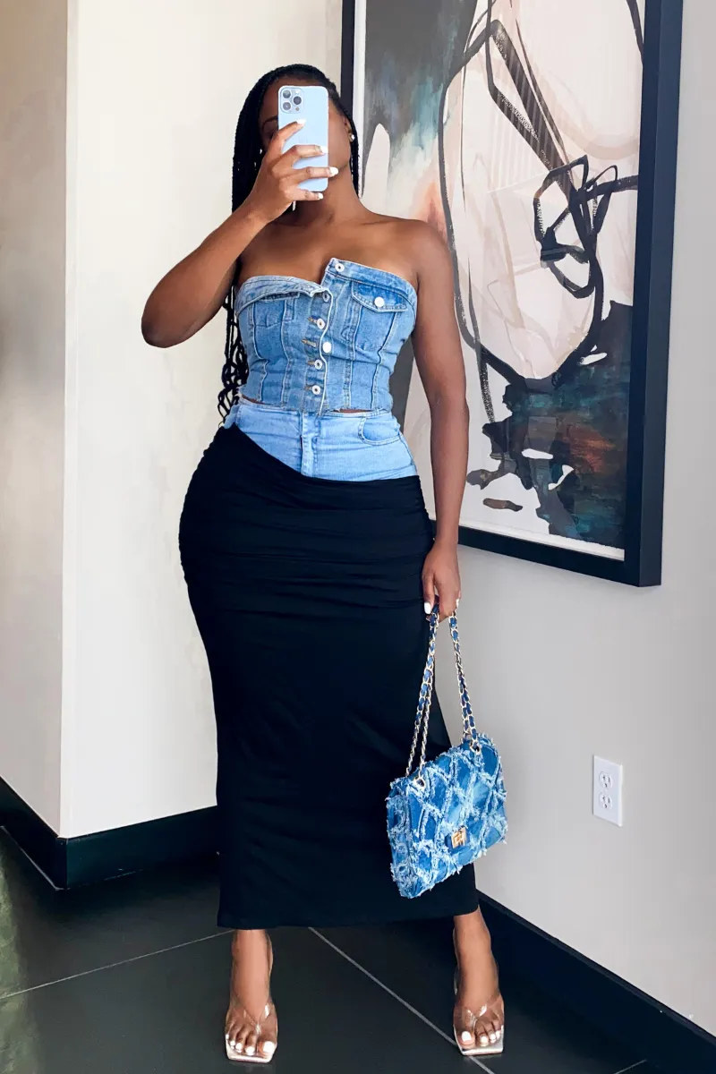 AMALFI COAST MIDI | SKIRT