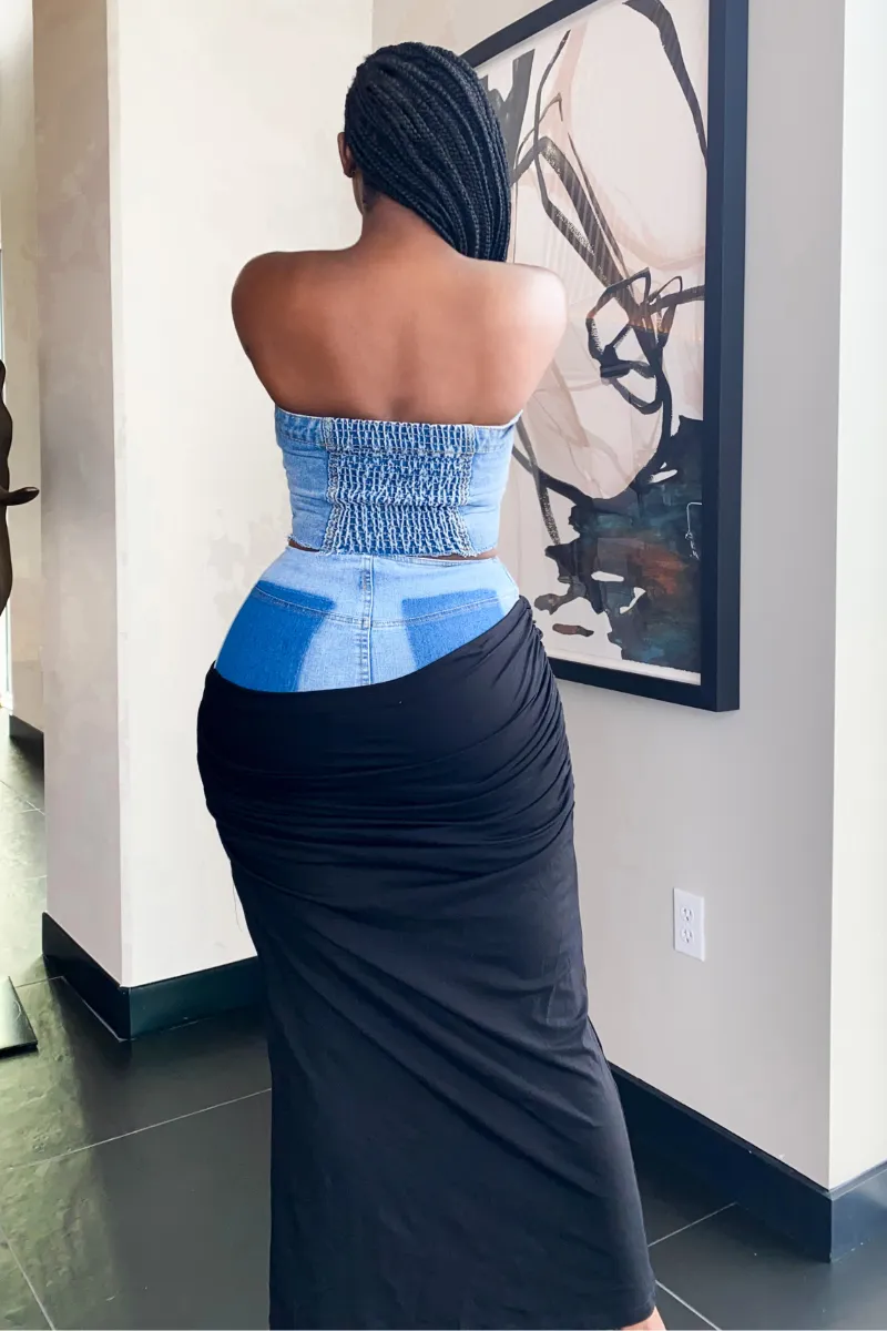 AMALFI COAST MIDI | SKIRT