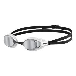 Arena Unisex Airspeed Mirror Racing Goggles  - Silver-White