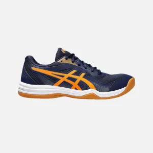 Asics UPCOURT 5 Men's Badminton Shoes -Peacoat/Shocking Orange
