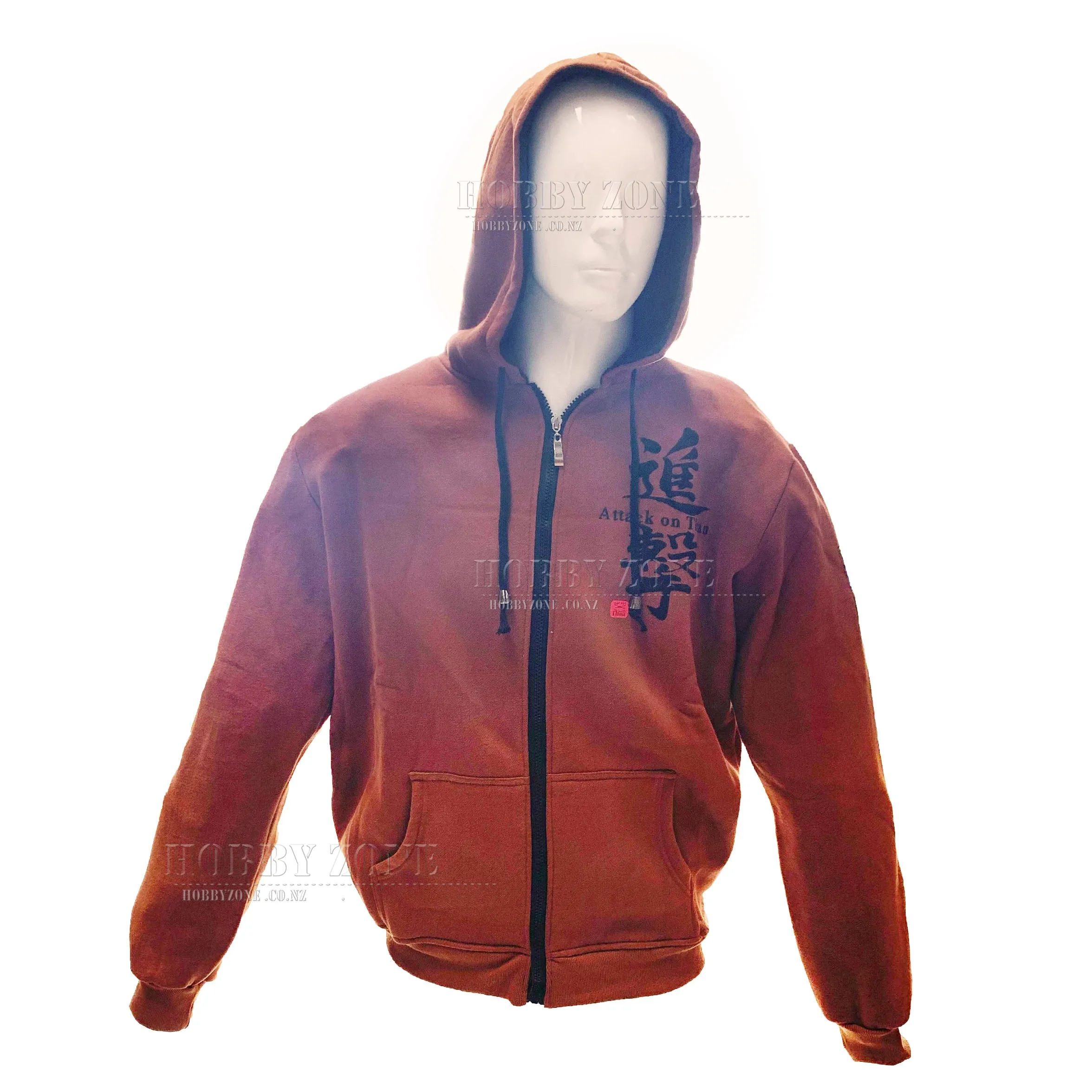 Attack on Titan Brown Survey Corps Cosplay Hoodie