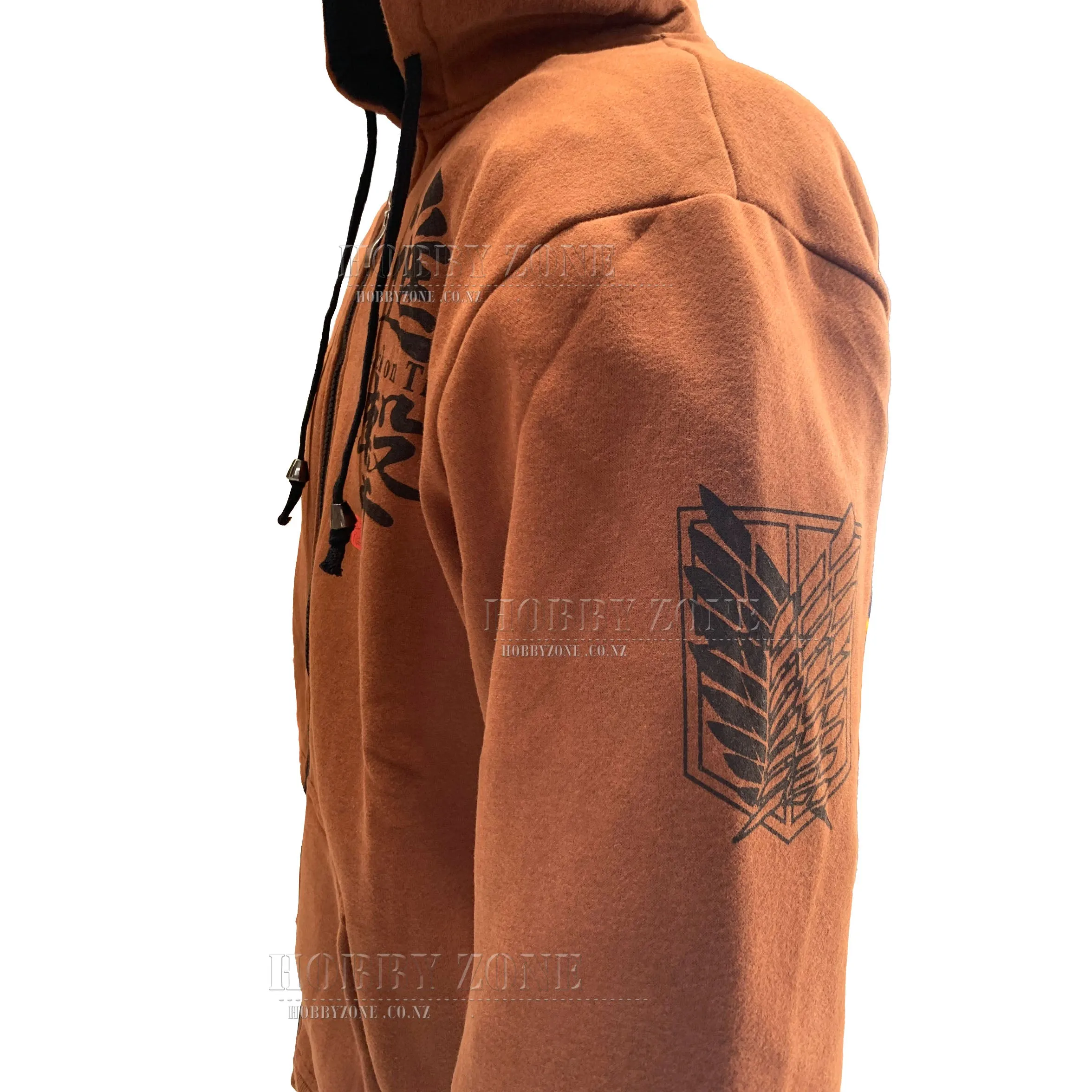Attack on Titan Brown Survey Corps Cosplay Hoodie