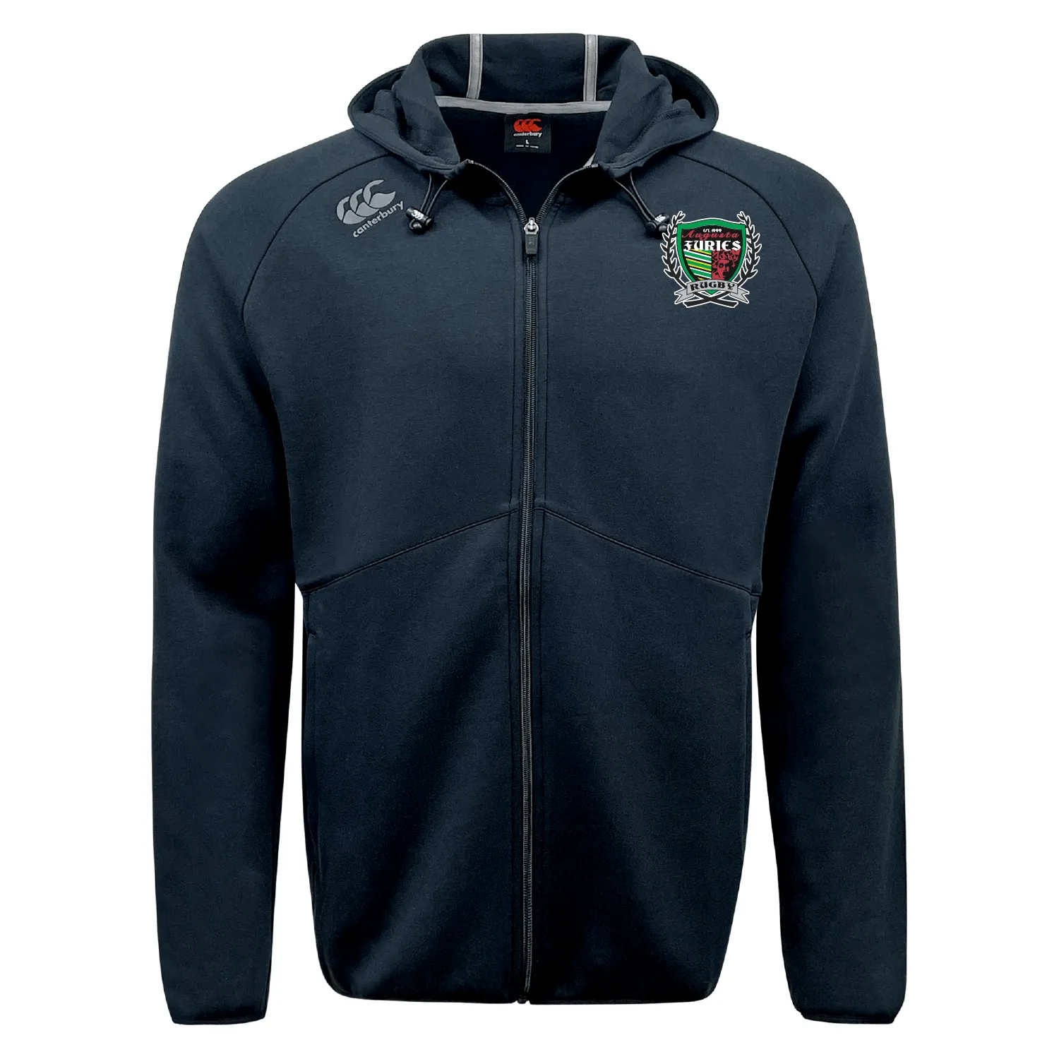 Augusta Furies Tempo Vapodri Full-Zip Hoodie by Canterbury