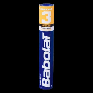 Babolat 3 Badminton Feather Shuttles / Shuttlecocks - Set of 12