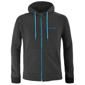 Babolat Exercise Boy Hood Jacket - Black Heather