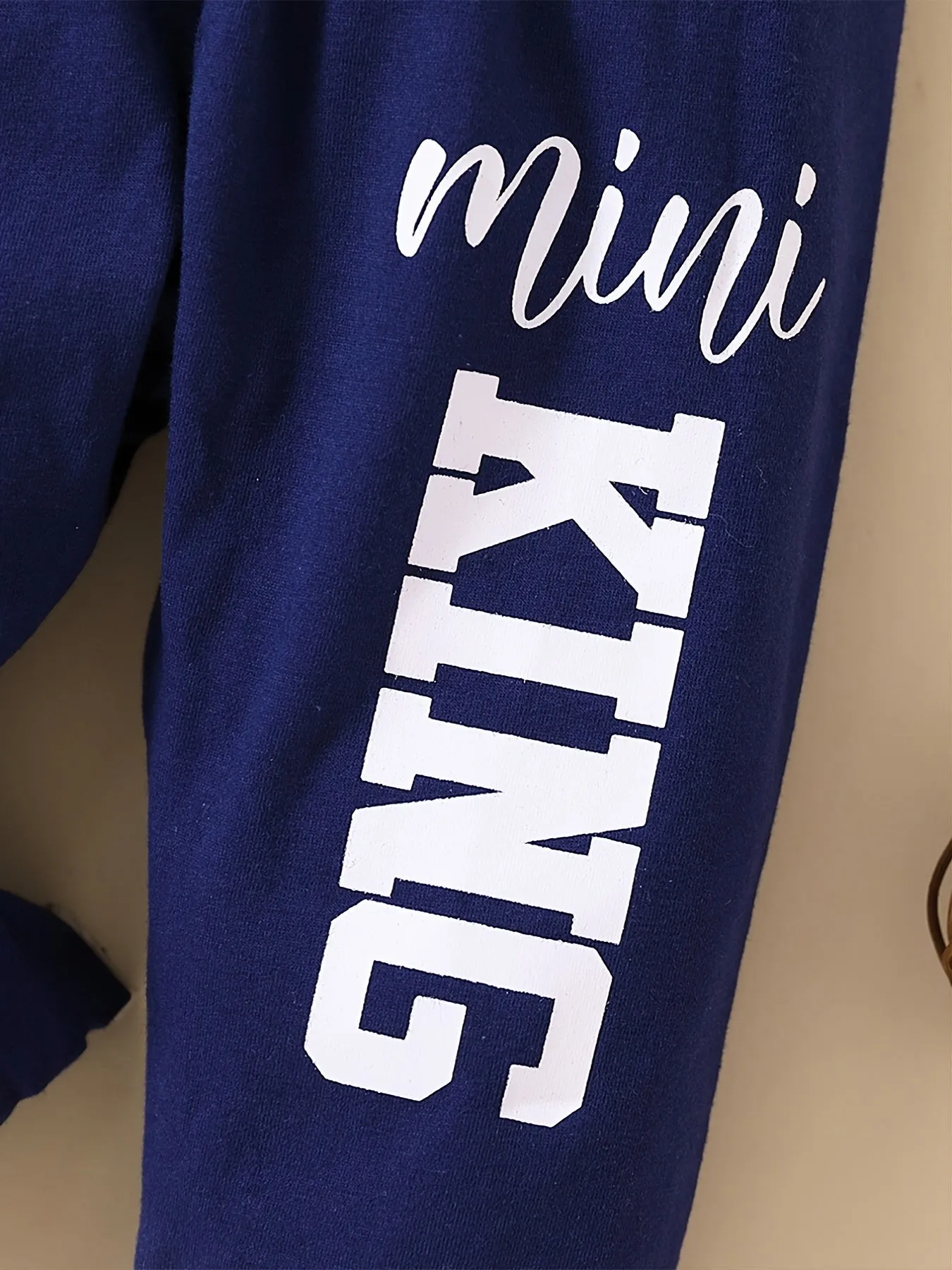Baby Boys Casual Color Block Hooded Sweatshirt and Sweatpants Set