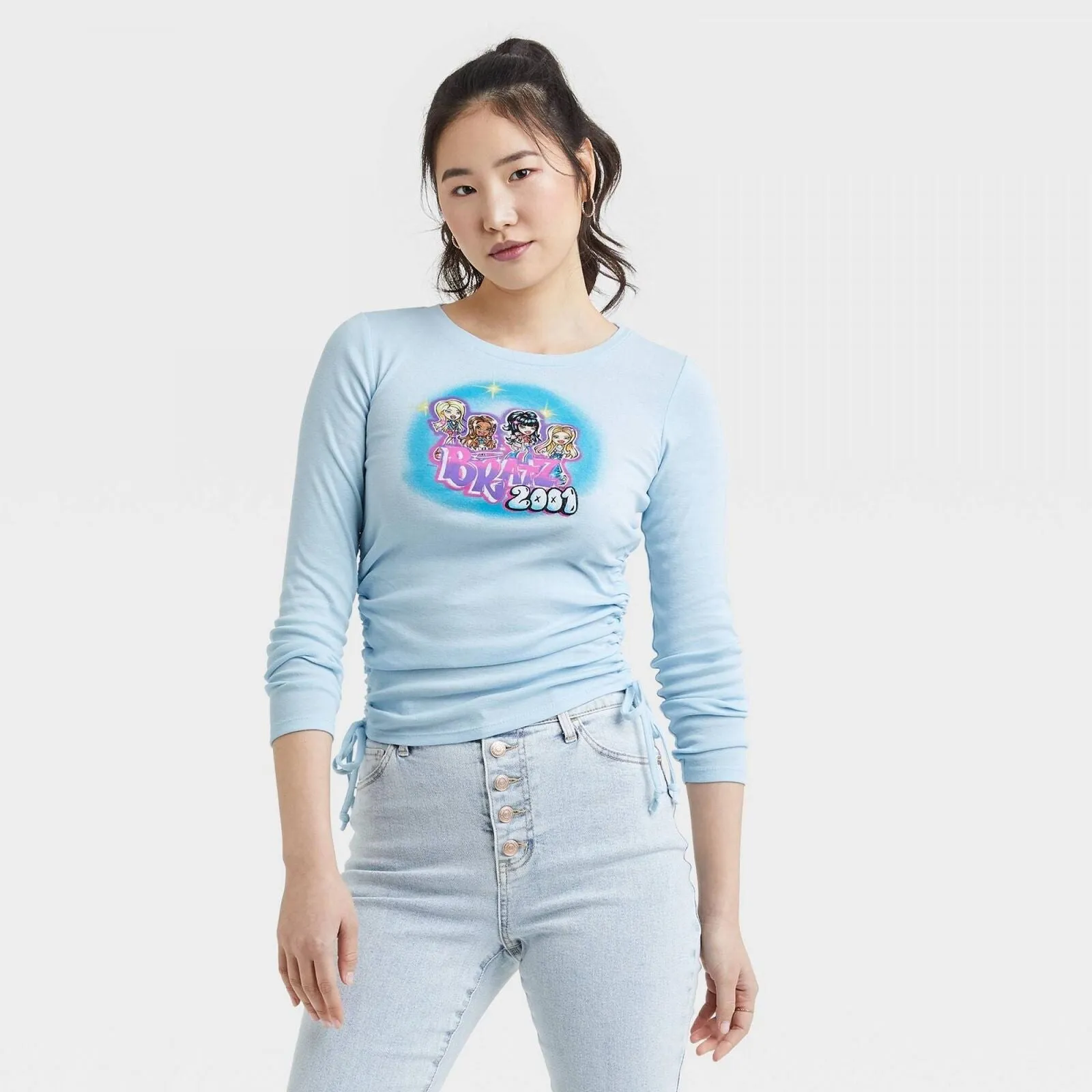 Bratz Women's Bratz Baby Long Sleeve Graphic T-Shirt