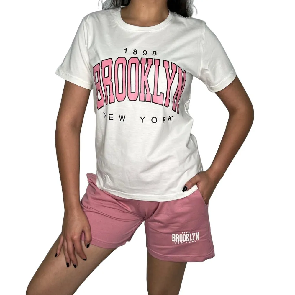 Brooklyn shorts set