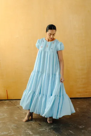 Cadena Maxi Dress - Blue