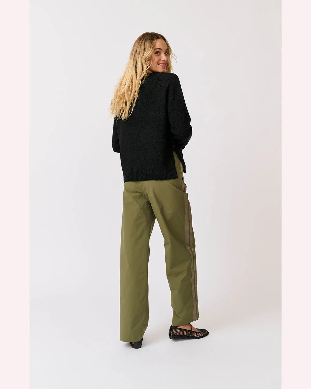 Cartel & Willow Milly Pant - Thyme