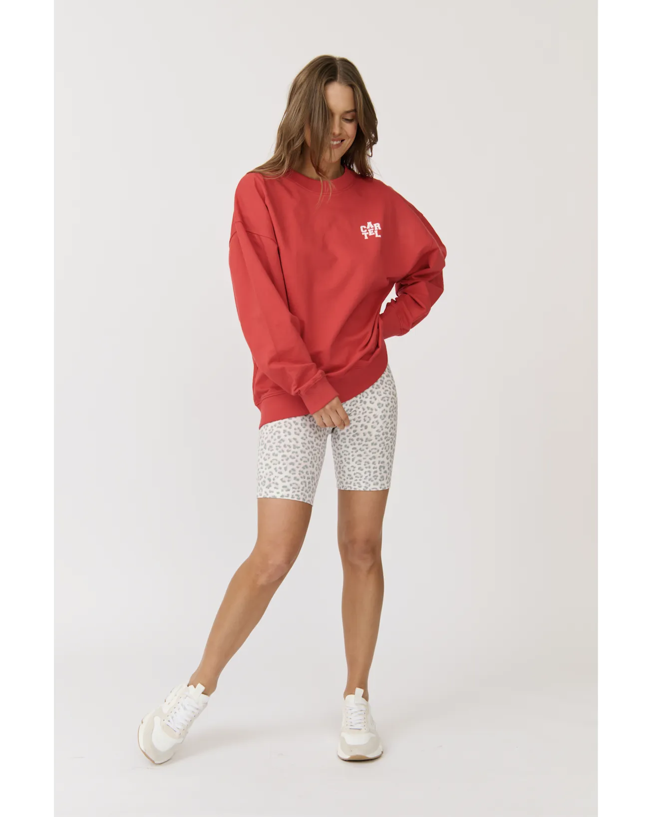 Cartel & Willow Nina Sweater - Cherry