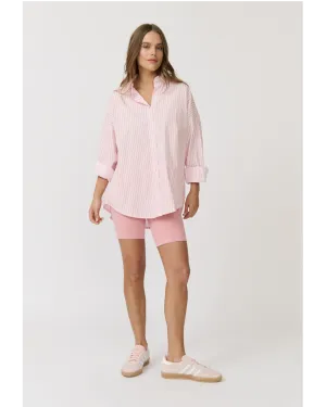 Cartel & Willow Tammy Shirt - Bubblegum Stripe