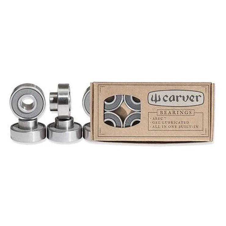 Carver Surf Skate Skateboard 6.5" C7 - Truck & Wheel Kit - 68mm 78A Smoke Mags