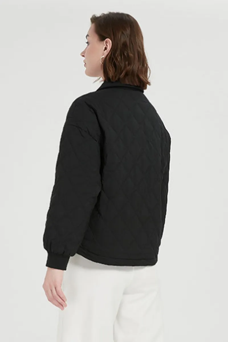 Casual Pocket Zipper White duck down Turndown Collar Outerwear(Down content 86%~90%)(3 Colors)
