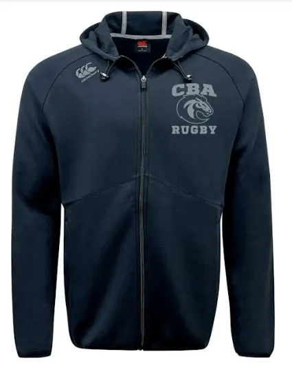 CBA Rugby Tonal Embroidered Canterbury Tempo Full-Zip Hoody