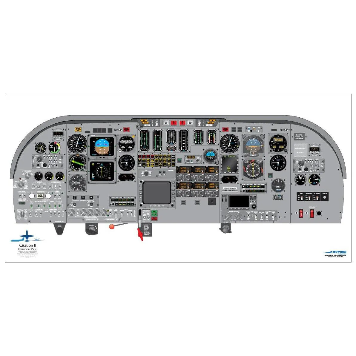 Cessna 18" x 36" Cockpit Posters
