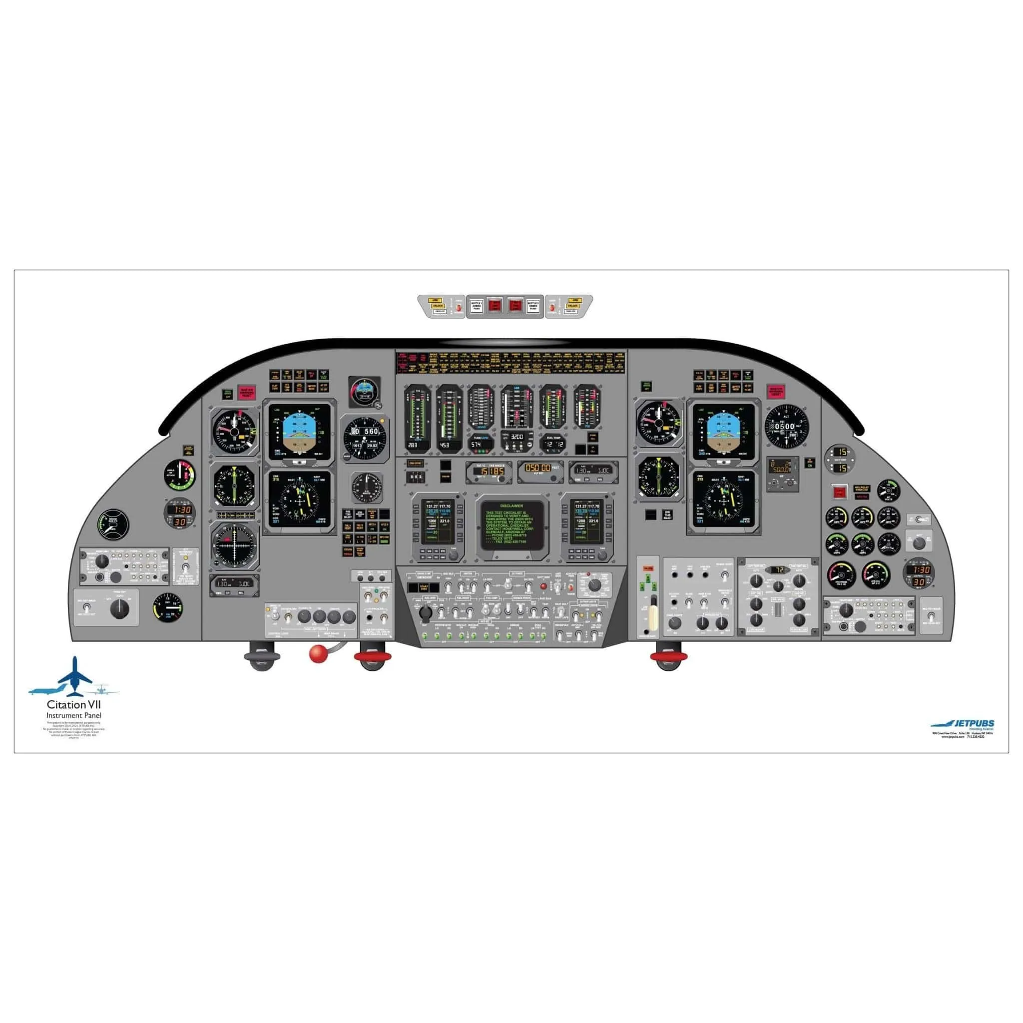 Cessna 18" x 36" Cockpit Posters
