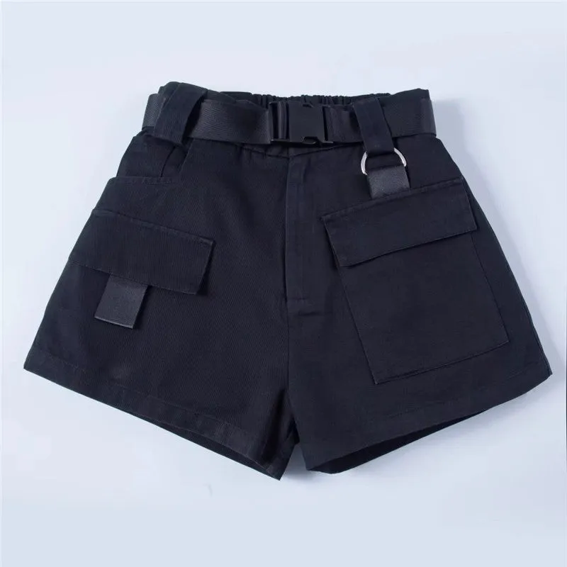[@cheristyle_] FASHION CASUAL OVERALLS SHORTS WITH BELT K070208REVIEW