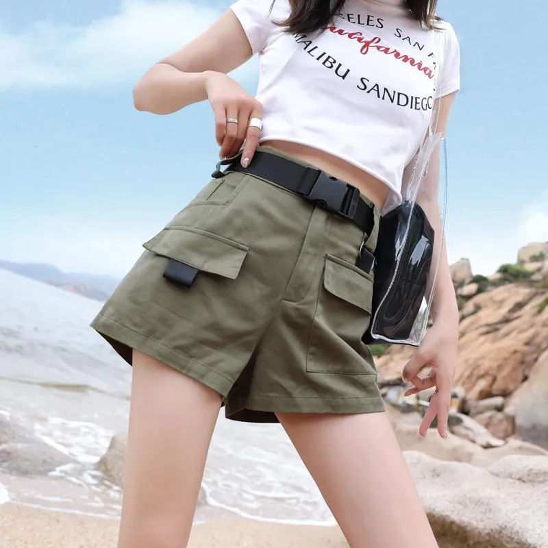 [@cheristyle_] FASHION CASUAL OVERALLS SHORTS WITH BELT K070208REVIEW