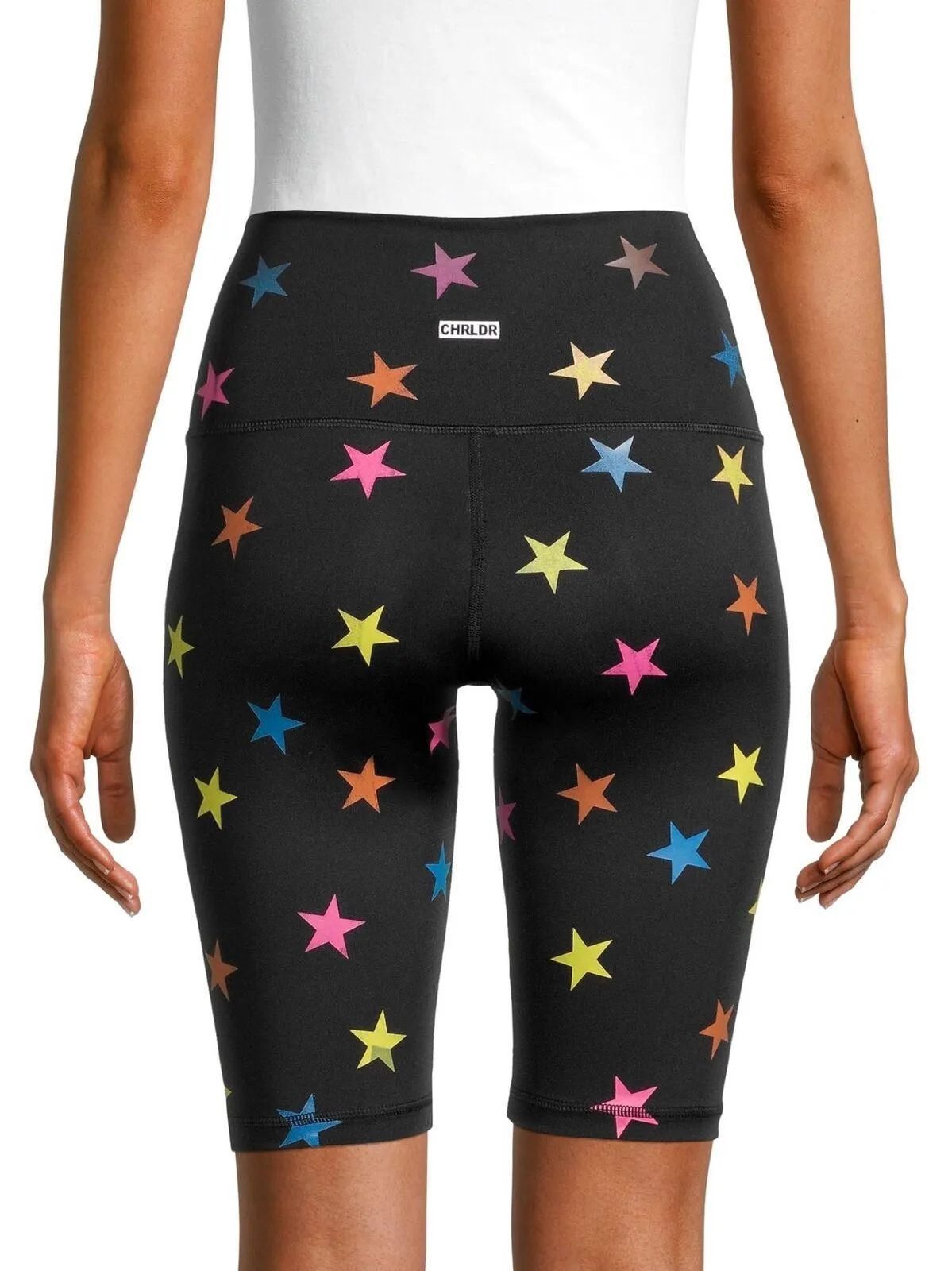 CHRLDR Women's Star Control Top Compression Bike Shorts