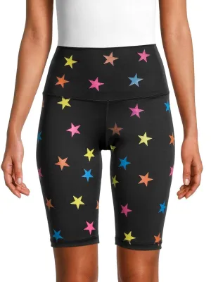 CHRLDR Women's Star Control Top Compression Bike Shorts