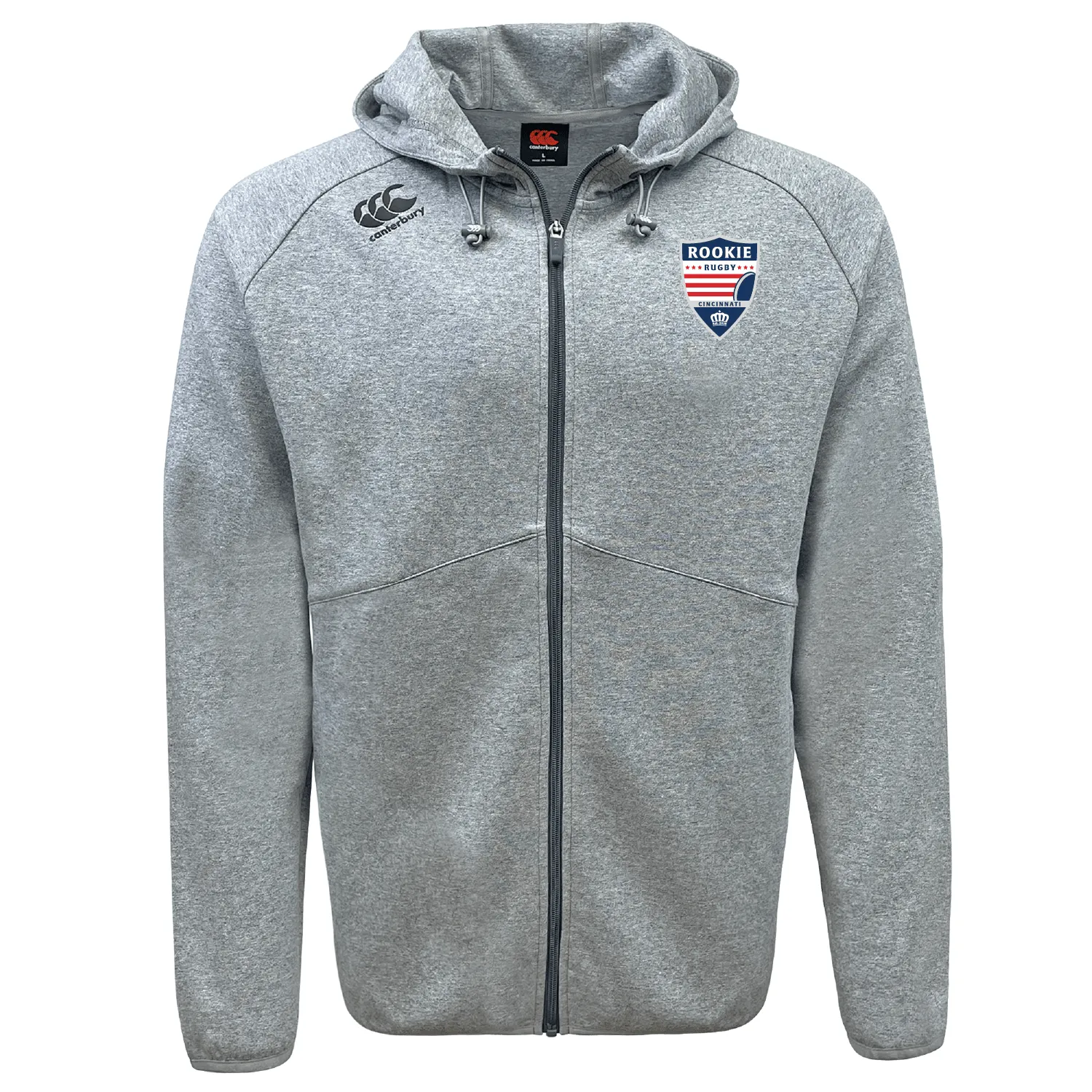 Cincinnati Rookie Rugby Tempo Vapodri Full-Zip Hoodie by Canterbury