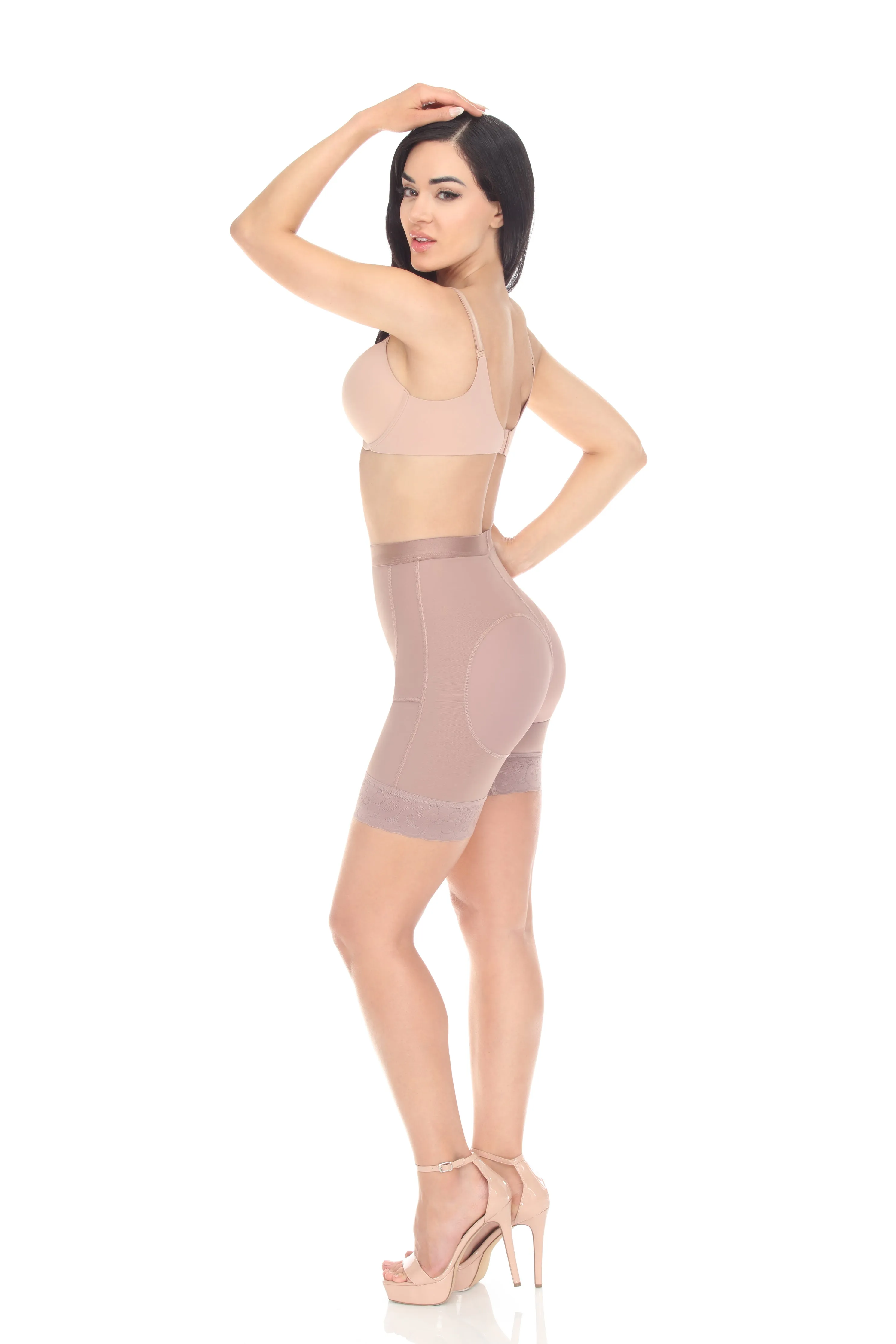 Colombian Butt-Lifting Push Up Shorts with Tummy Control