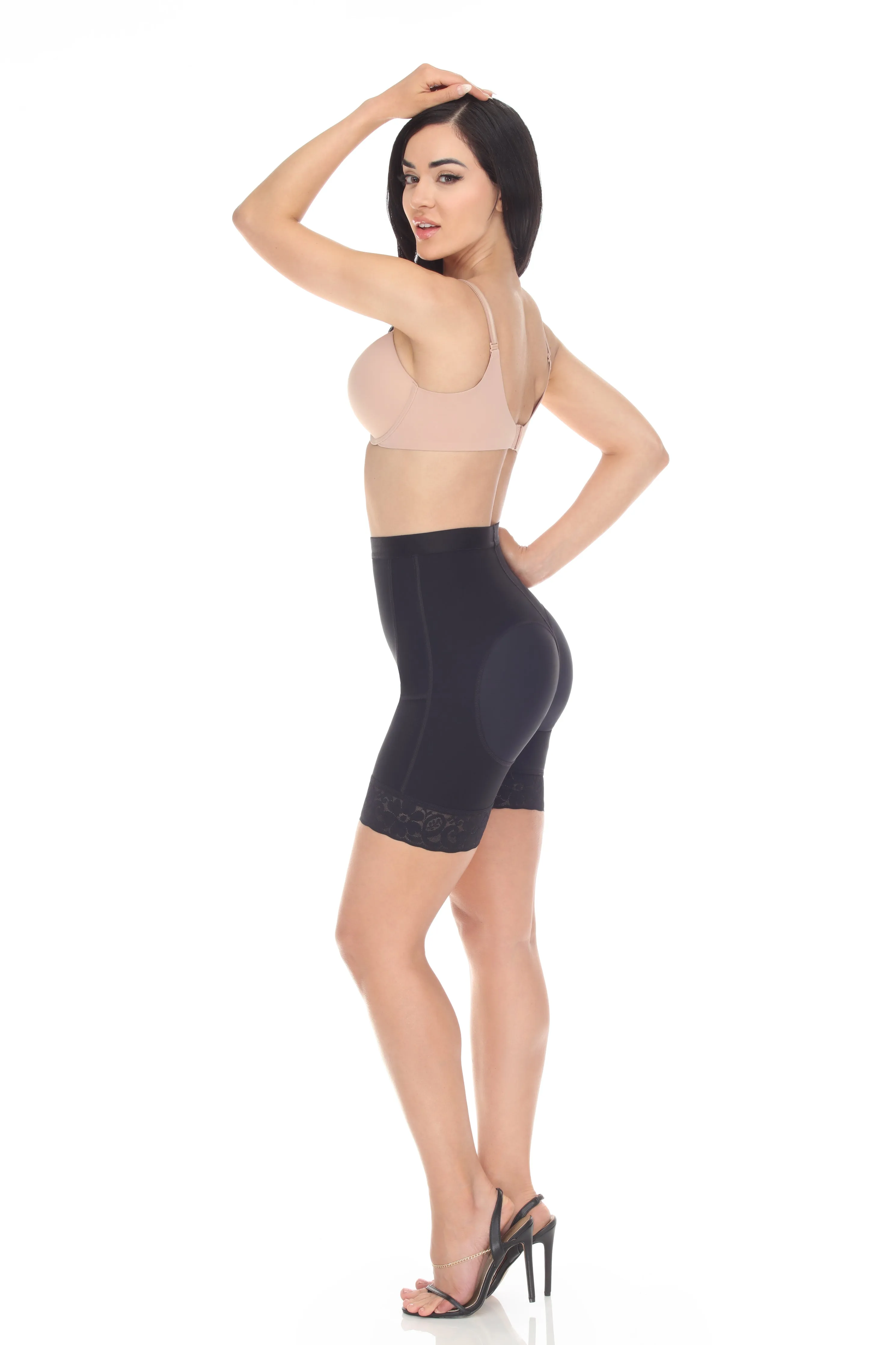 Colombian Butt-Lifting Push Up Shorts with Tummy Control