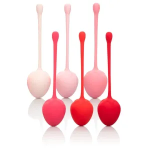 Colt Silicone Pink 6-piece Kegel Training Set with 6 Gradually Weighted Exercises