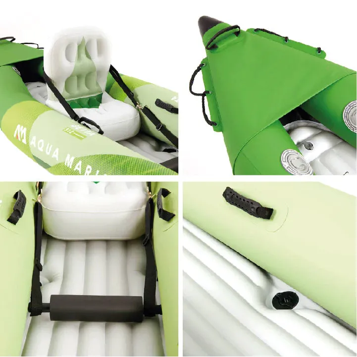Combo Kayak Betta Single Leisure   Chaleco Salvavidas de Neopreno