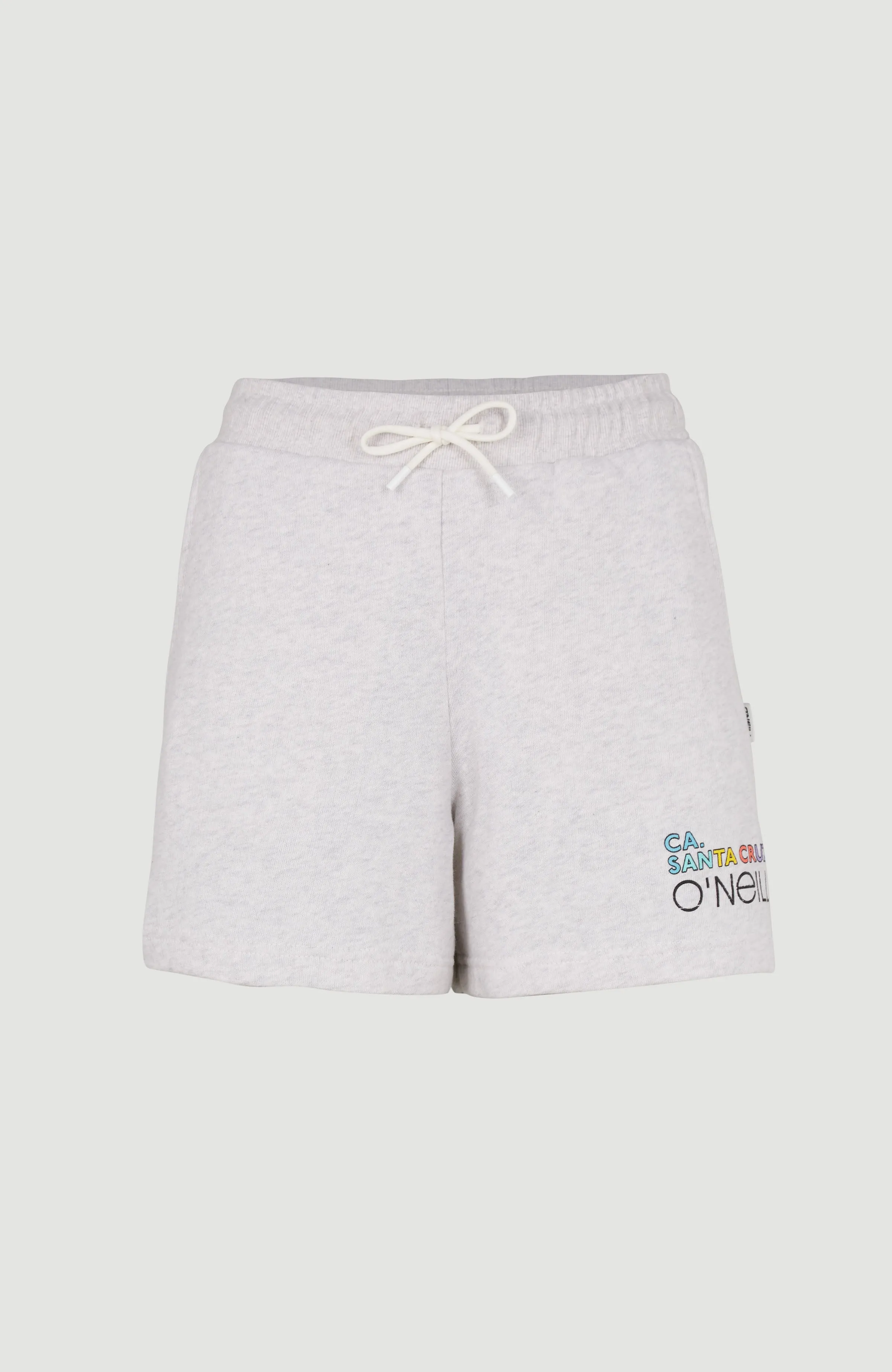 Connective Jogging-Shorts | White Melange