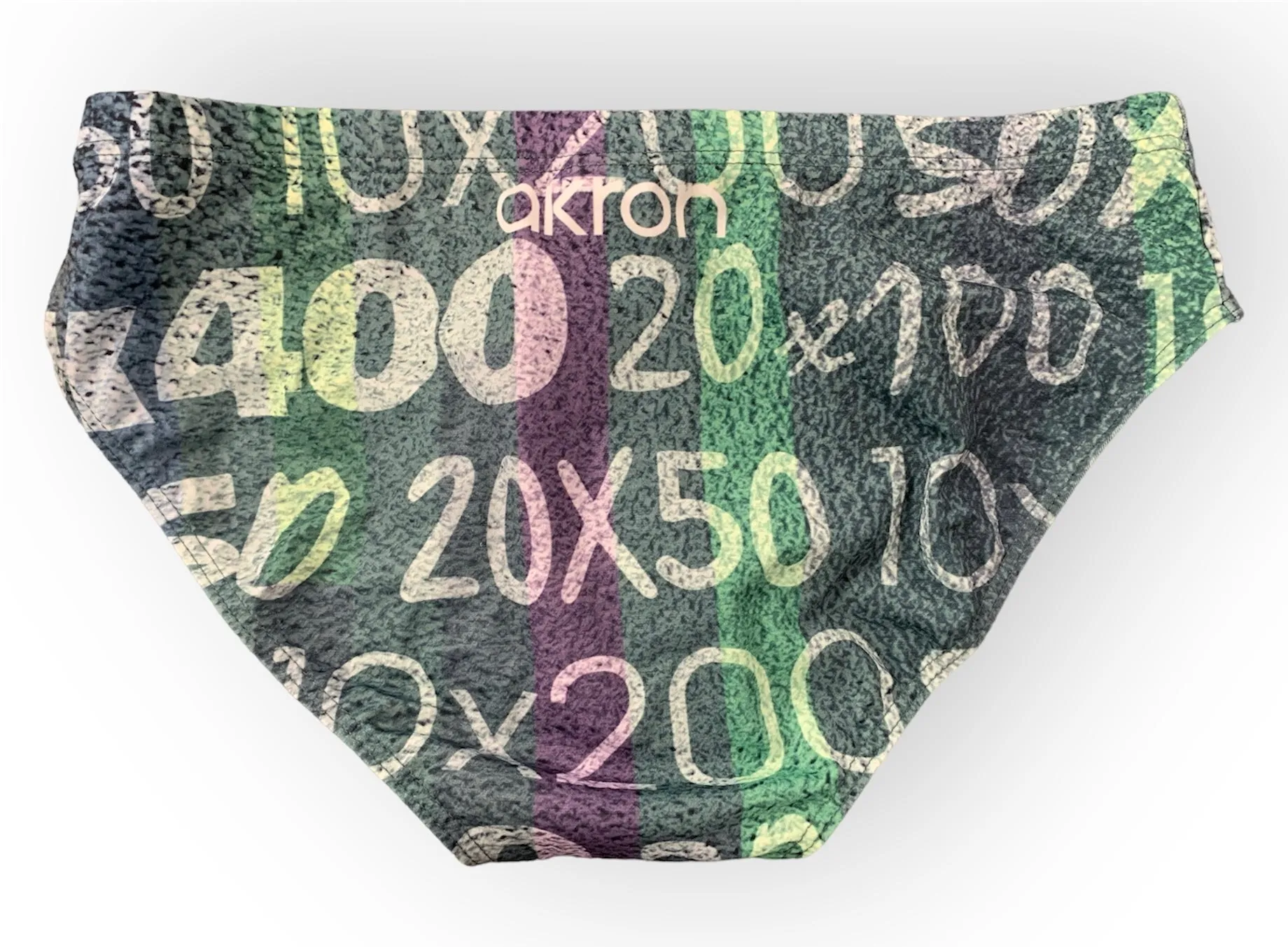 COSTUME AKRON ITALIA UOMO SLIP NUOTO PISCINA GREEN