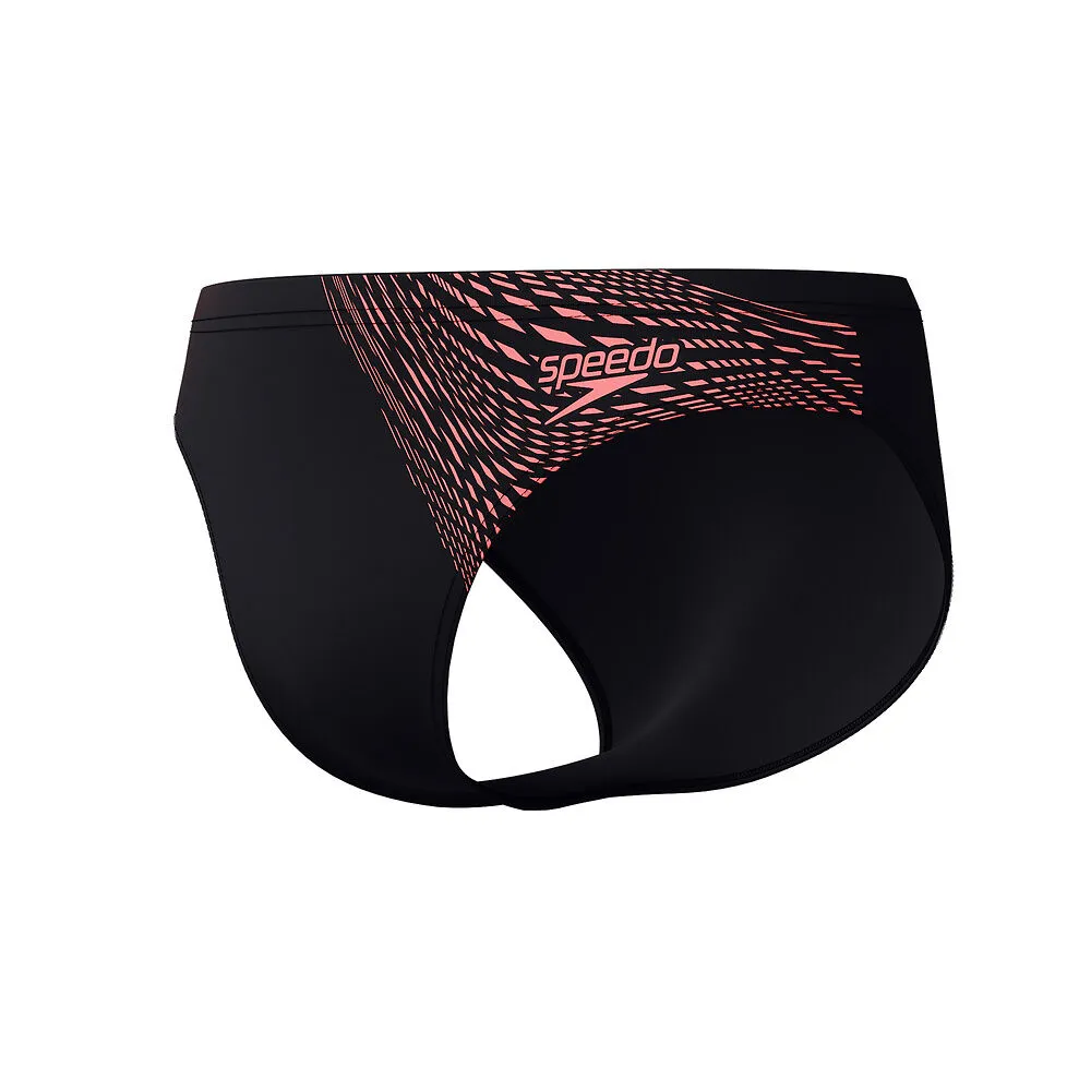COSTUME SPEEDO UOMO SLIP MEDLEY LOGO SWIM BRIEFS NUOTO PISCINA NERO