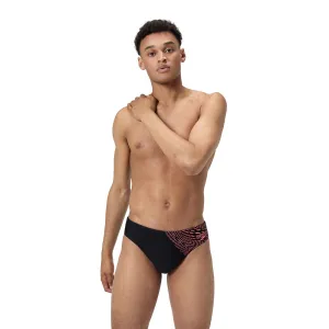 COSTUME SPEEDO UOMO SLIP MEDLEY LOGO SWIM BRIEFS NUOTO PISCINA NERO
