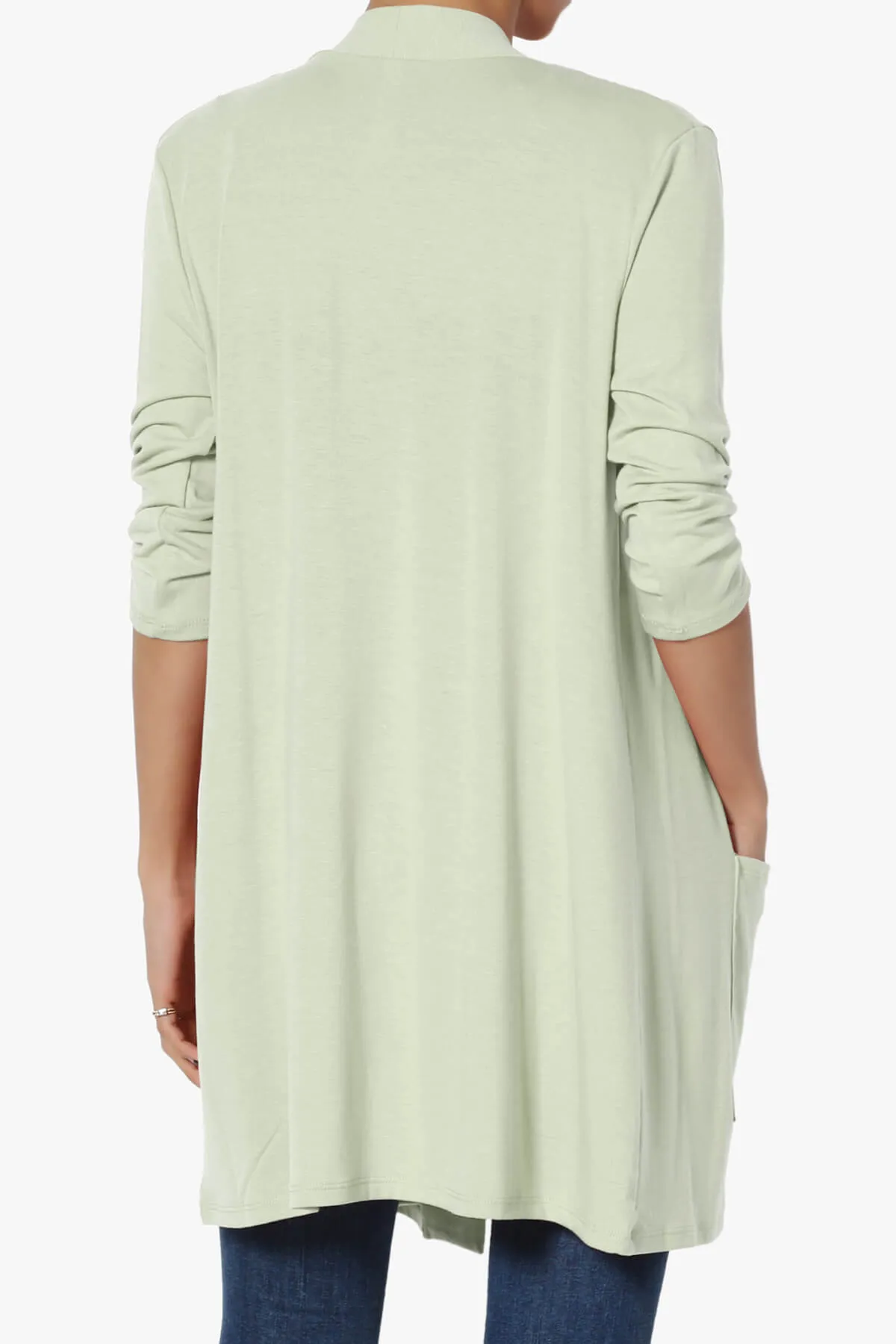 Daday Slouchy Pocket 3/4 Sleeve Cardigan PLUS