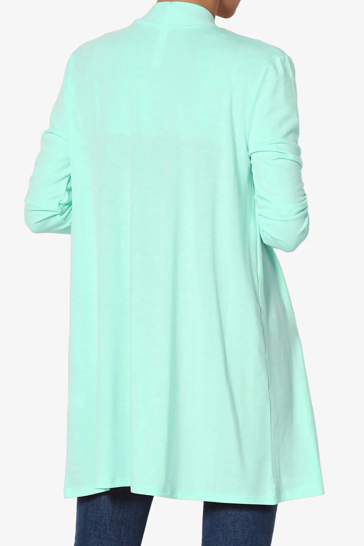 Daday Slouchy Pocket 3/4 Sleeve Cardigan PLUS