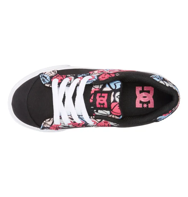 DC Kids “Chelsea” Lace Up Sneakers : Size 1 to 5