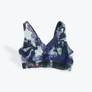 Denim Mami Crop