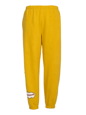 Distressed 'F*ck Off Wednesday' Jogging Pants