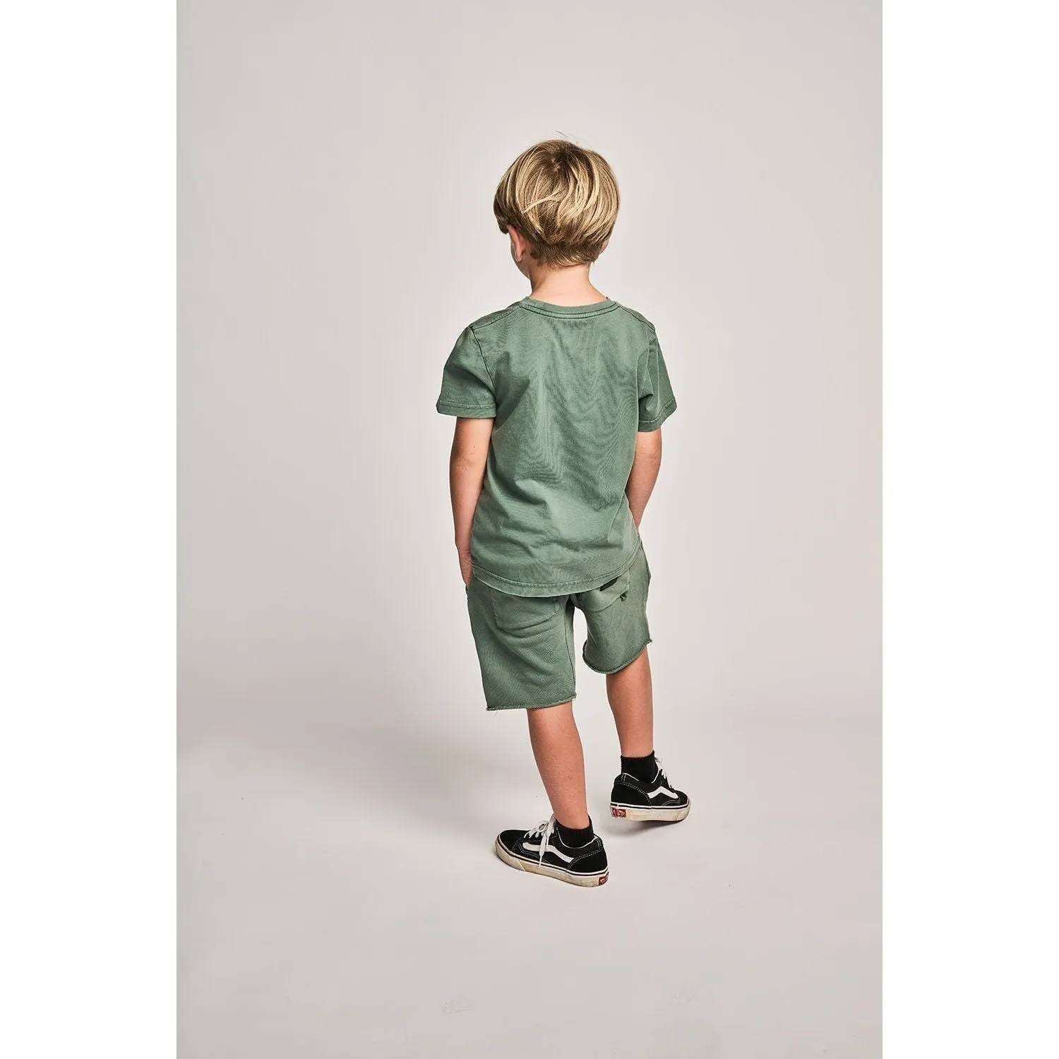 Dream Pkt Ss Tee - Mineral Green