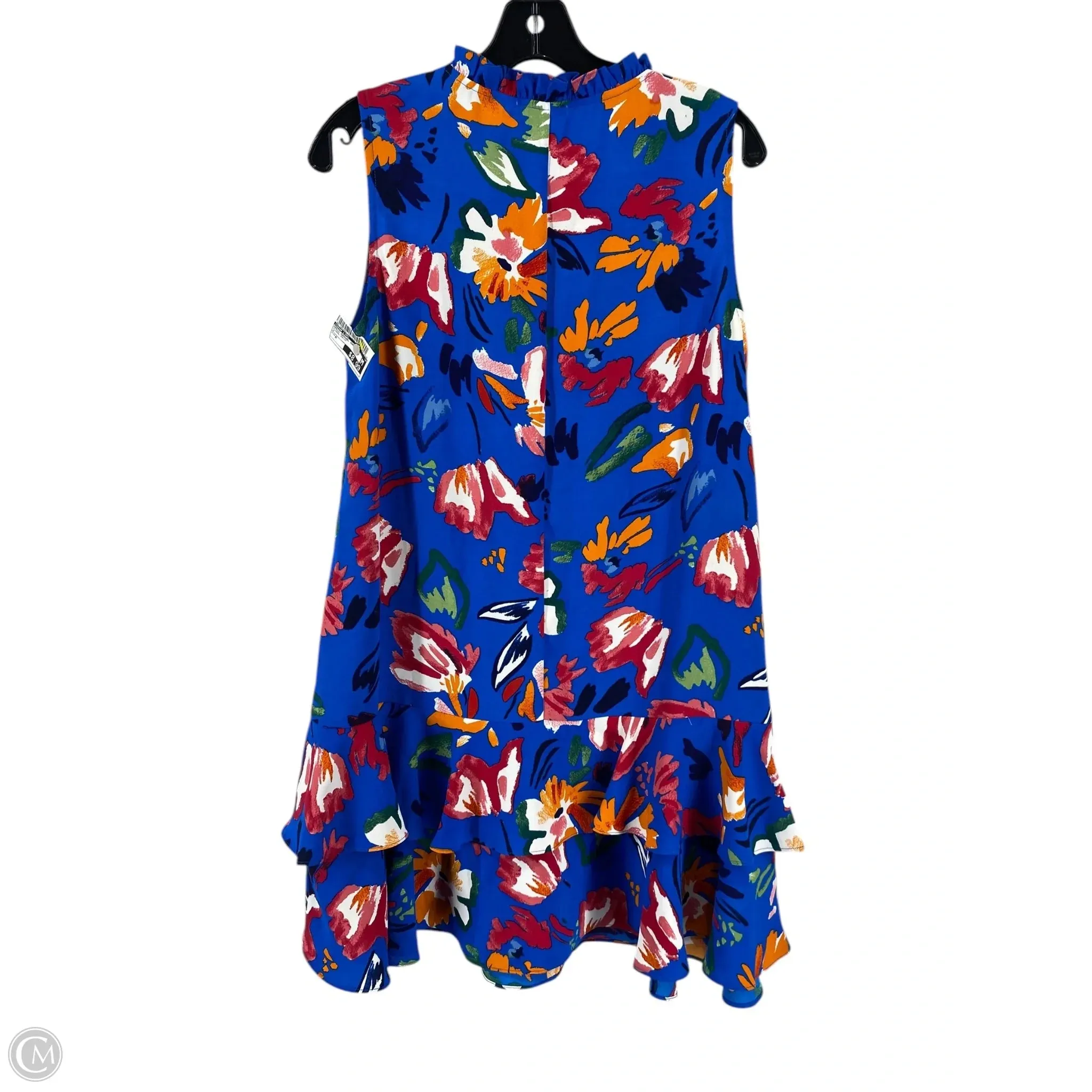 Dress Casual Short By Sugar Lips In Floral Print, Size: M