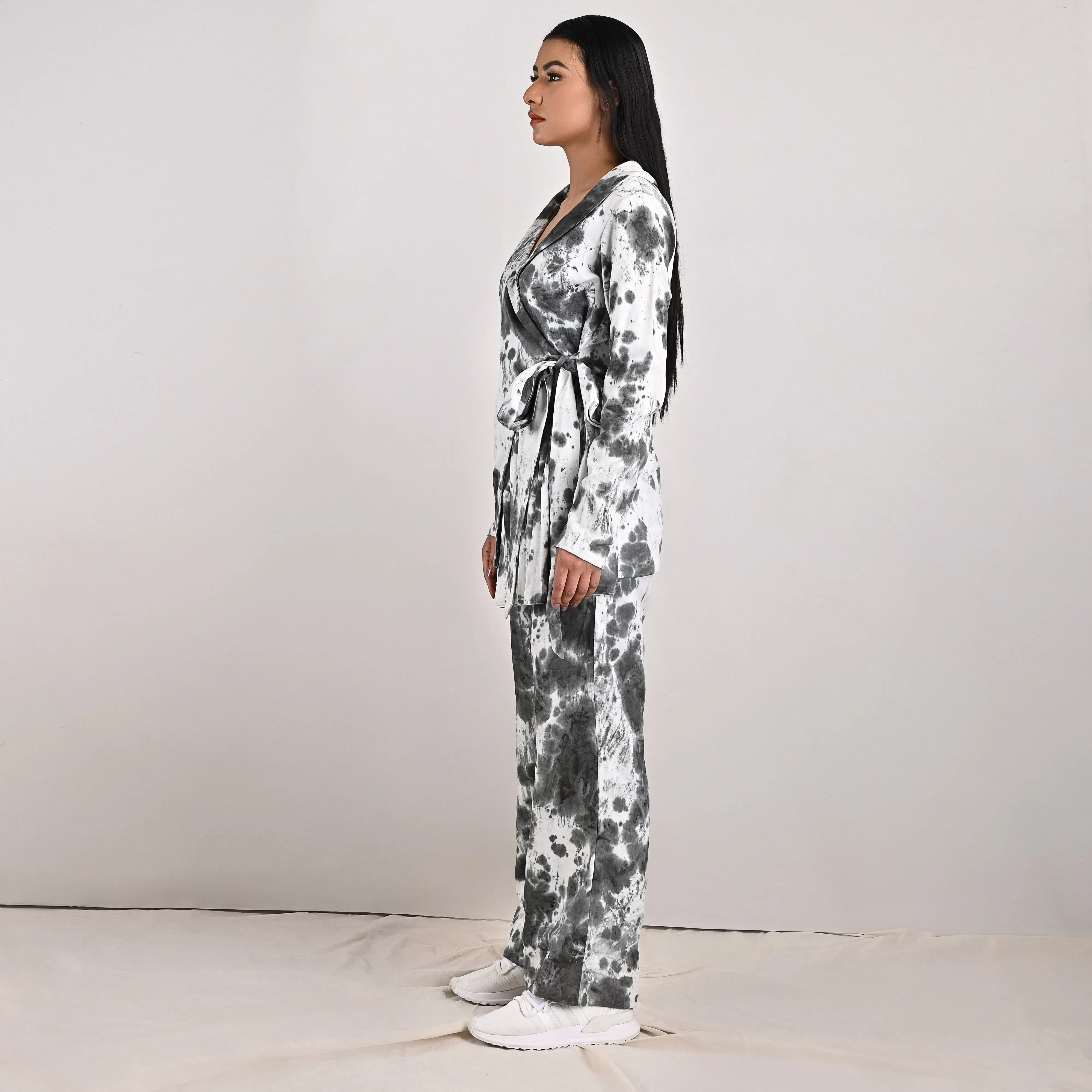 Emilia - Tie & Dye Jacket Set