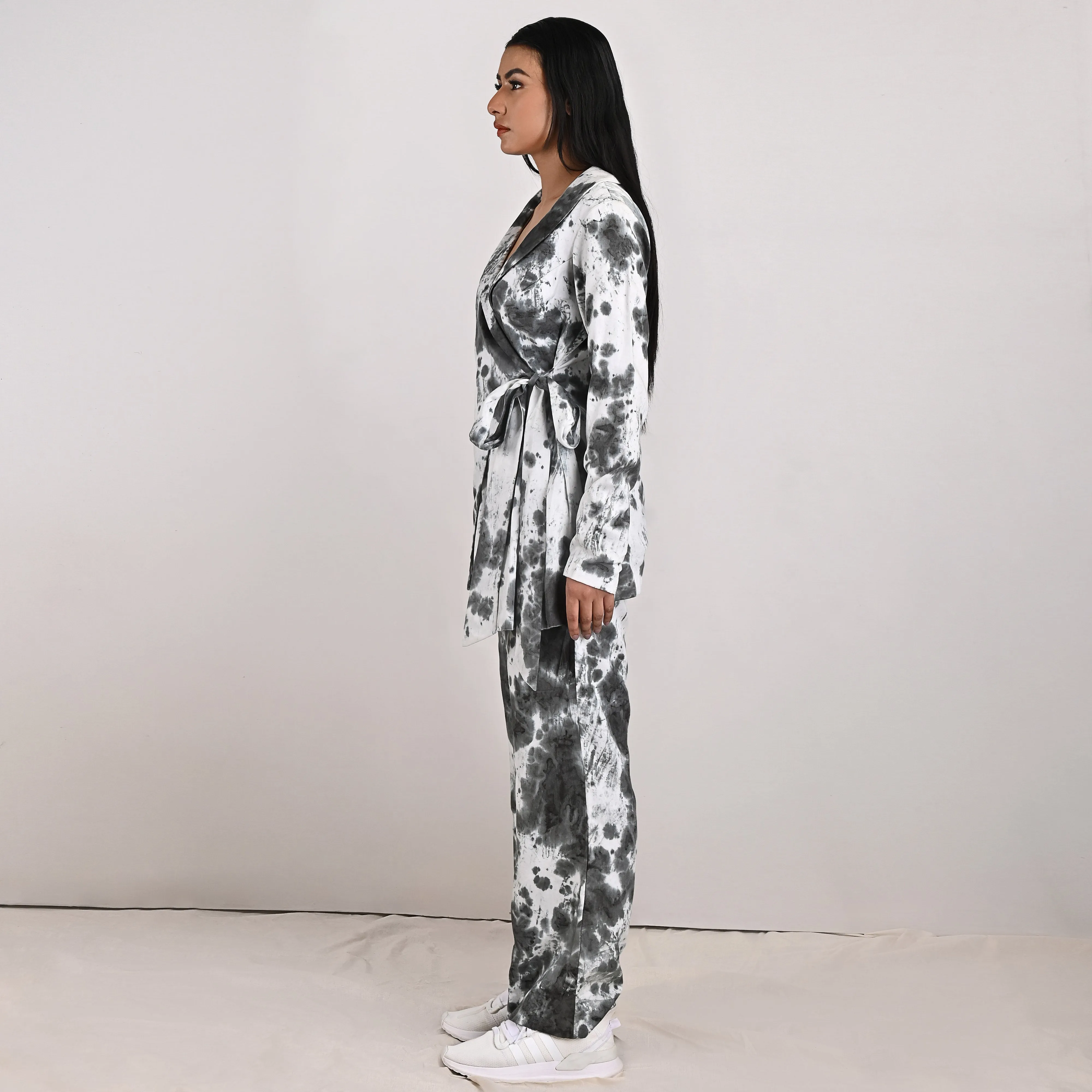 Emilia - Tie & Dye Jacket Set