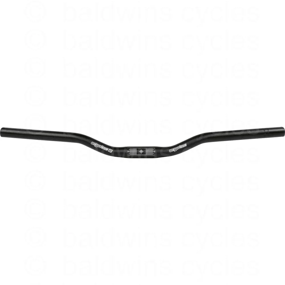 Ergotec Riser Bugel Alloy Handlebars 25.4mm 620mm - Black