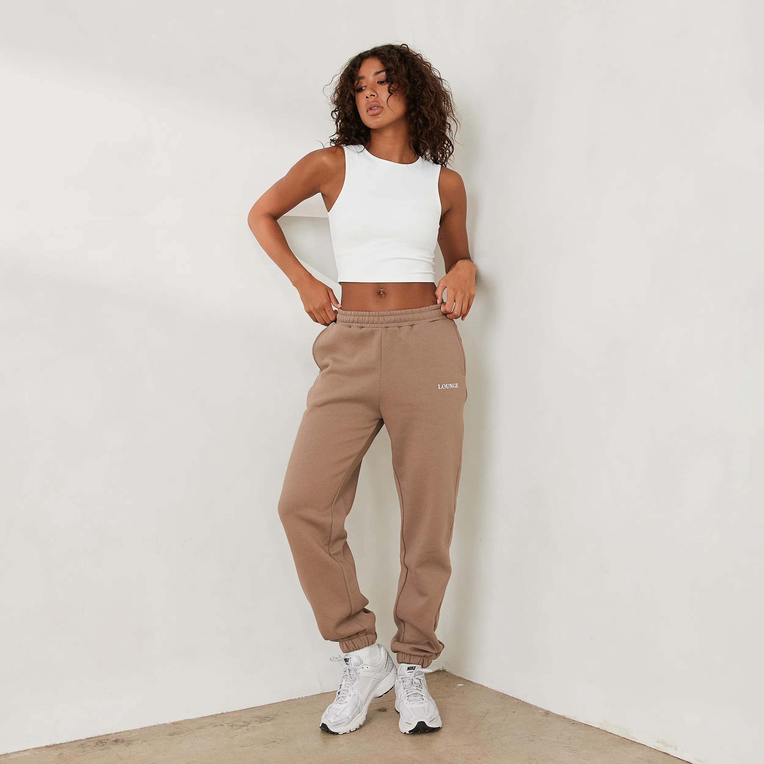 Essential Pantalon Jogging - Café